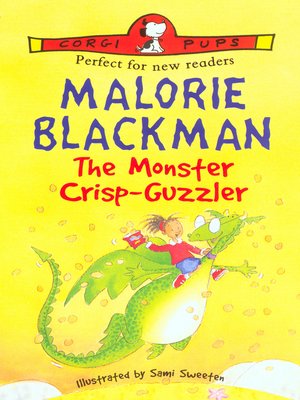 cover image of The Monster Crisp-Guzzler